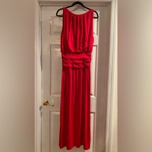 Max Studio Red Maxi Dress/Gown Size XL NWT
